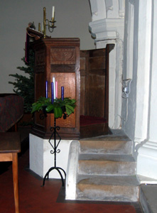 The pulpit December 2008